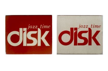 青森のジャズ喫茶「disk」のマッチ　ジャズ喫茶案内